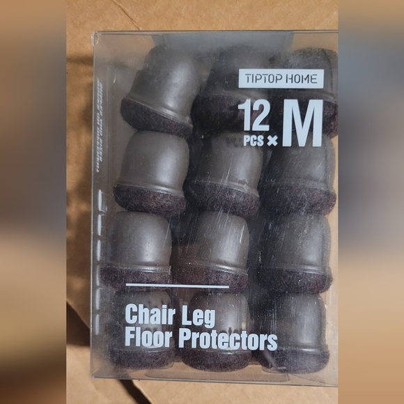 Chair leg protectors 12 count - Picture 1 of 2